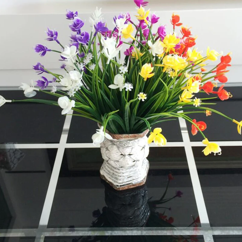 

Orchid Artificial Flower Party Decoration Simulation Valentine's Day Wedding Wall Hanging Flower Orchid fake Flower