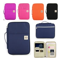 multi functional a4 document bags filing pouch portable waterproof oxford cloth organized tote notebooks ipad computer bags