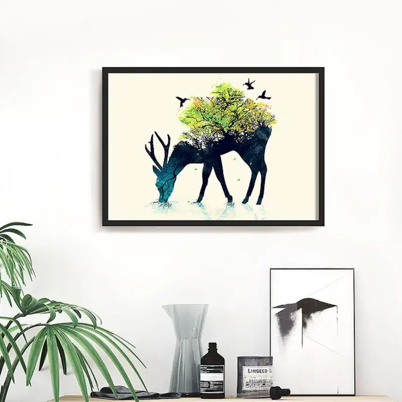 1 шт. художественная картина маслом декоративная коробка питания выключатель для