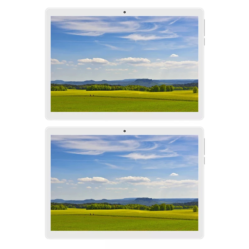 Портативный планшет 10 1 дюймов Большой Sn передние и задние двойные Камера Android