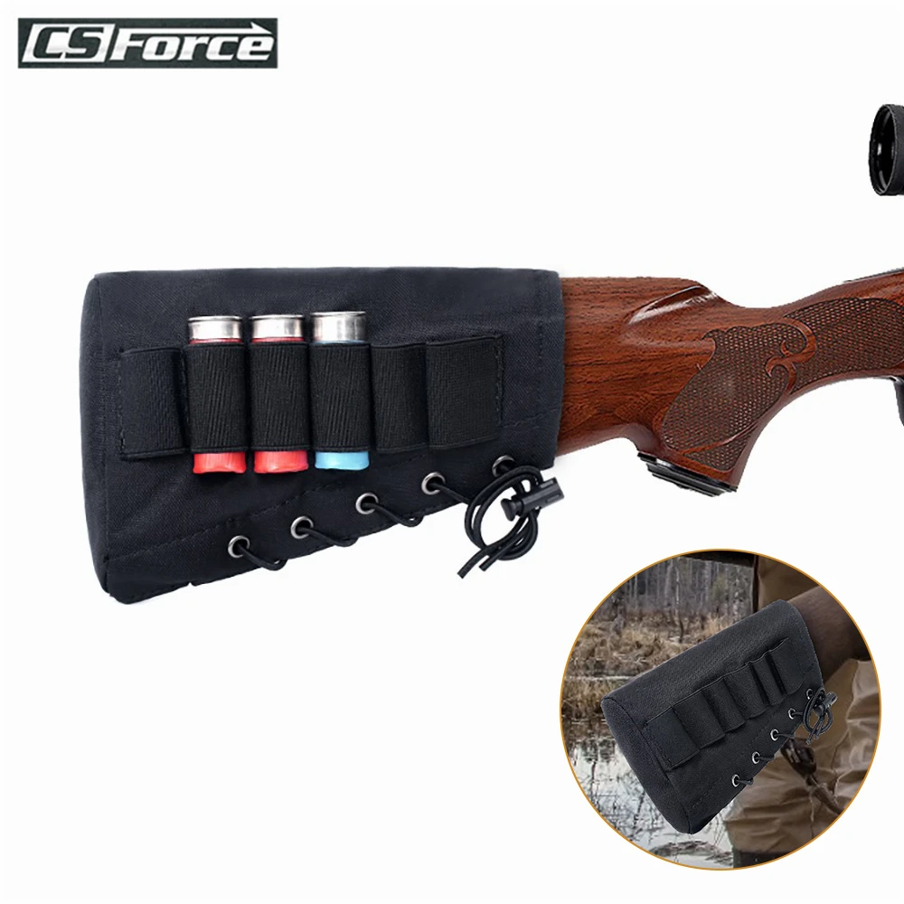 Тактический 6 Круглый приклад для дробовика патроны держатель 12/20 Ga пуля