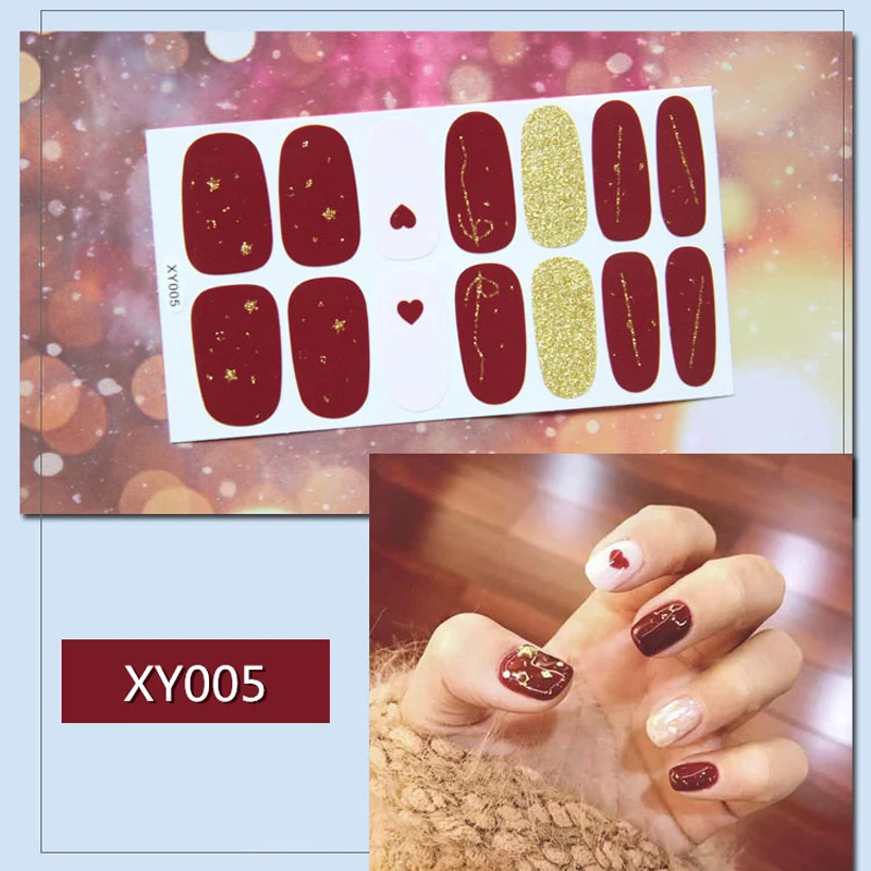 Наклейки для ногтей в виде звезд 14 наконечников/листов|Стикеры и наклейки| |