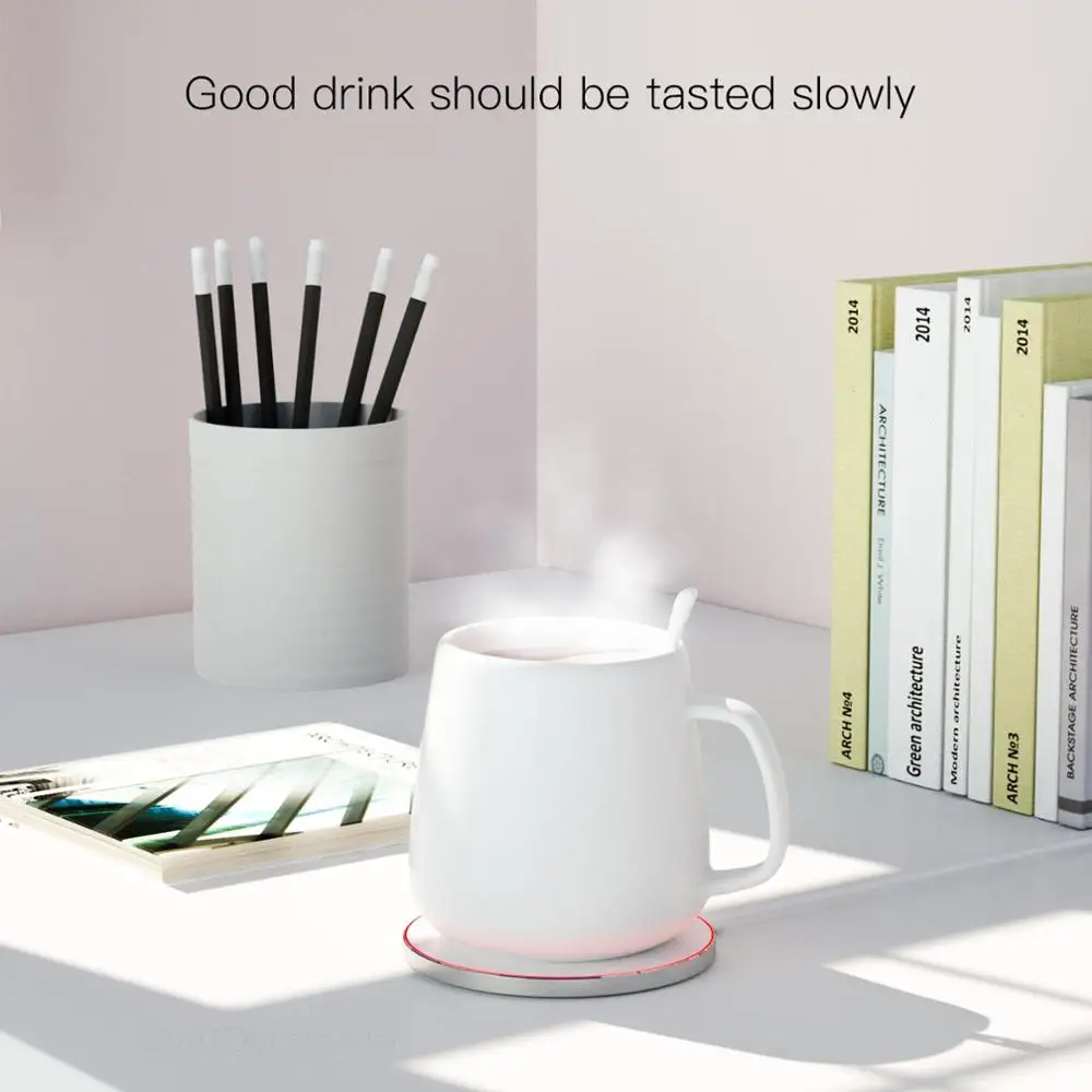 

JAKCOM HC2S Wireless Heating Cup Set Best gift with charger dodge smart phone 12 pro max qi wireless usb gadgets