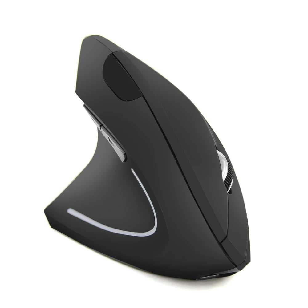 Беспроводная эргономичная Вертикальная игровая мышь CHYI 6D перезаряжаемая