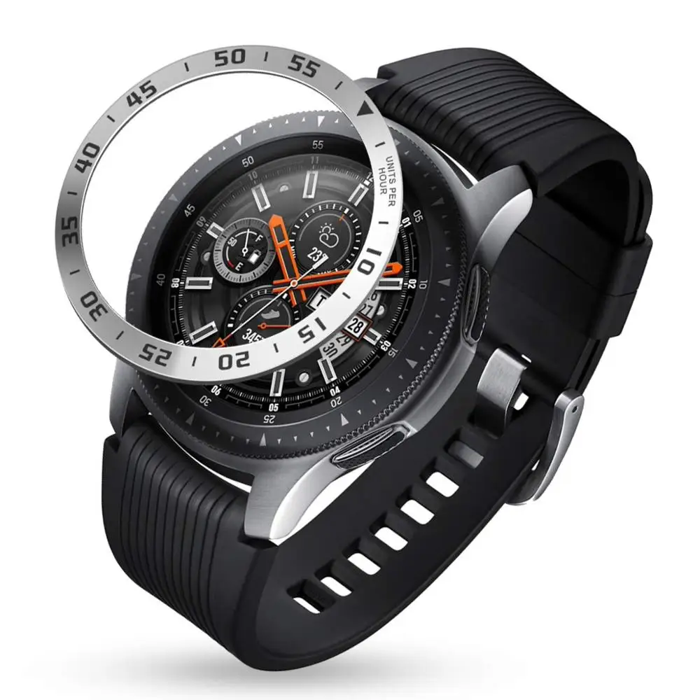 Переходное кольцо для Samsung Galaxy Watch 46 мм/42 мм Gear S3 Frontier/классический металлический