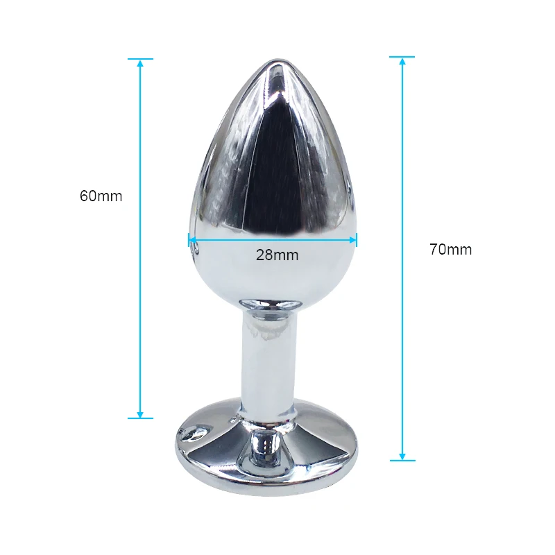 1 шт. огромная Анальная пробка из нержавеющей стали анальные бусины ювелирные