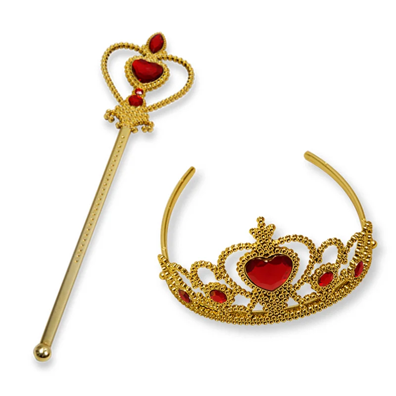 Набор аксессуаров для принцесс девочек 2 шт. волшебная палочка с короной детей