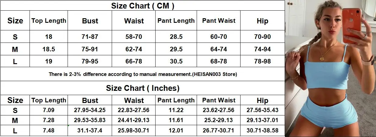 

Hirigin 2 PCS Set Women Sportwear Summer Clothes Women Crop Top Biker Shorts 2 Piece Sets Womens Outfits Ensemble Female