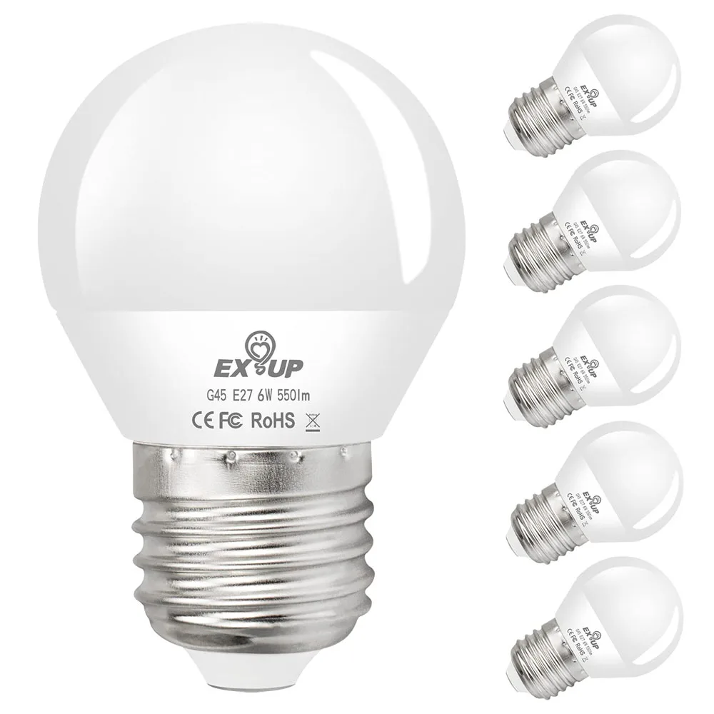 

LED Bulb 110v 220V Lamp 6W Warm/Natural/Cool Light Bombilla e27 led free shipping Energy Saving лампочки для дома 6pcs/lot
