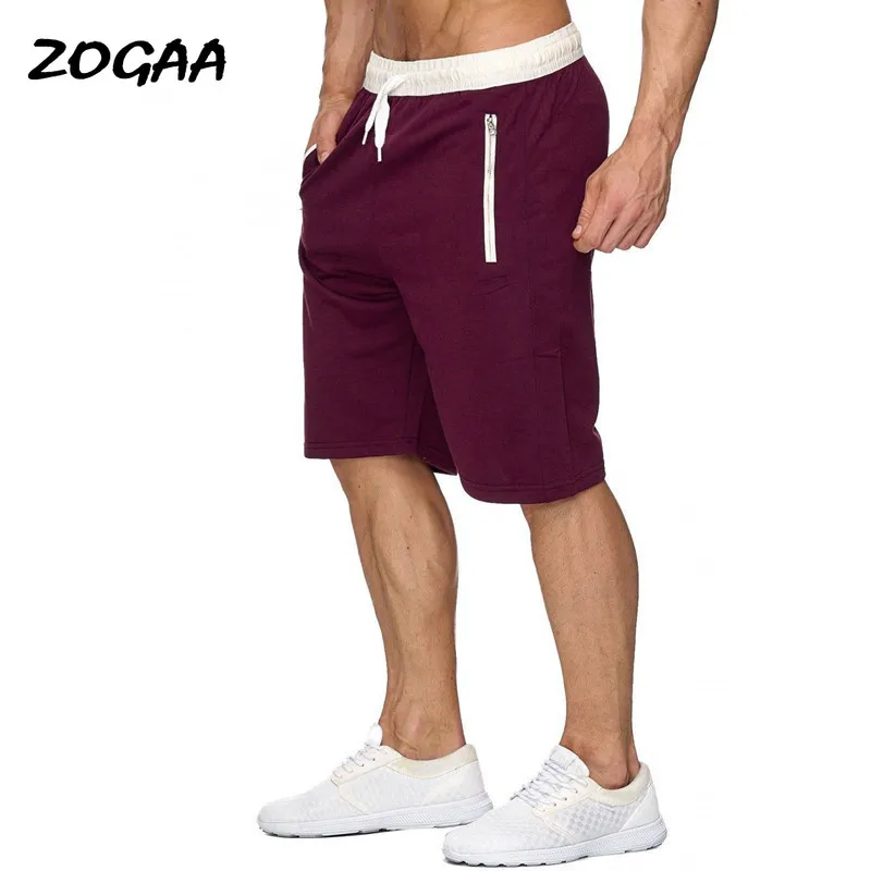 

Мужские шорты ZOGAA, новые летние мужские пляжные штаны, повседневные, размера плюс, хлопковые, пятиконечные, трендовые, спортивные, универсал...
