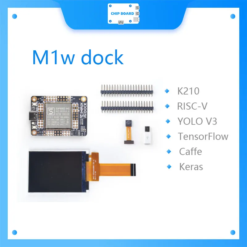 Sipeed M1 M1w dock K210 Dev. Доска 1-я RV64 AI плата для вычисления краев | Компьютеры и офис