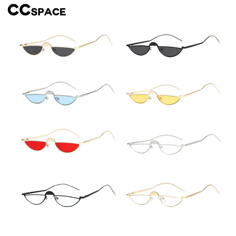 47333 маленькая оправа паровой панк полукруглые солнцезащитные очки для мужчин и