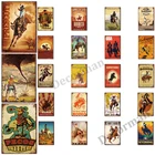 Mike86 металлическая вывеска для мальчиков и девочек из западного техаса, винтажные настенные постеры, железная живопись, подарок, художественный декор для бара LTA-1759, 20*30 см