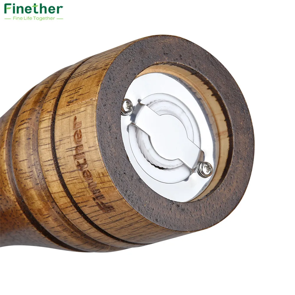 Finether перца 8 7 дюймовые классическая деревянная перечный соус специи соль