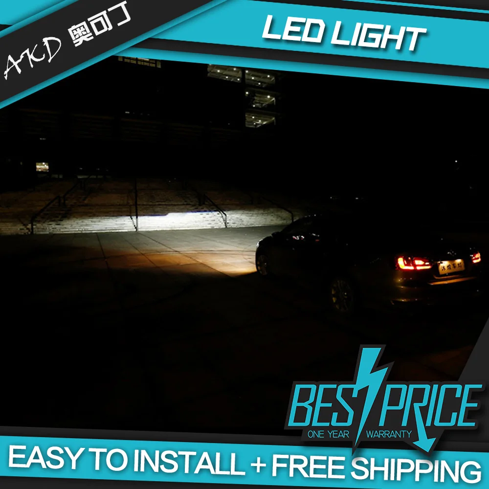 AKD Cars Styling Headlight For VW Jetta MK6 B8 2012-2018 Type Headlights LED Running lights Bi-Xenon Beam Fog Auto level | Автомобили и
