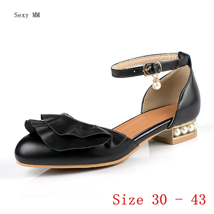 

Pumps Women Oxfords Career D'Orsay Shoes Low High Heels Woman Low High Heel Shoes Small Plus Size 30 31 32 33 - 40 41 42 43