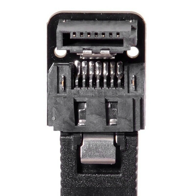 SATA 7Pin мама к папа 90 градусов угловой адаптер материнская плата для настольных