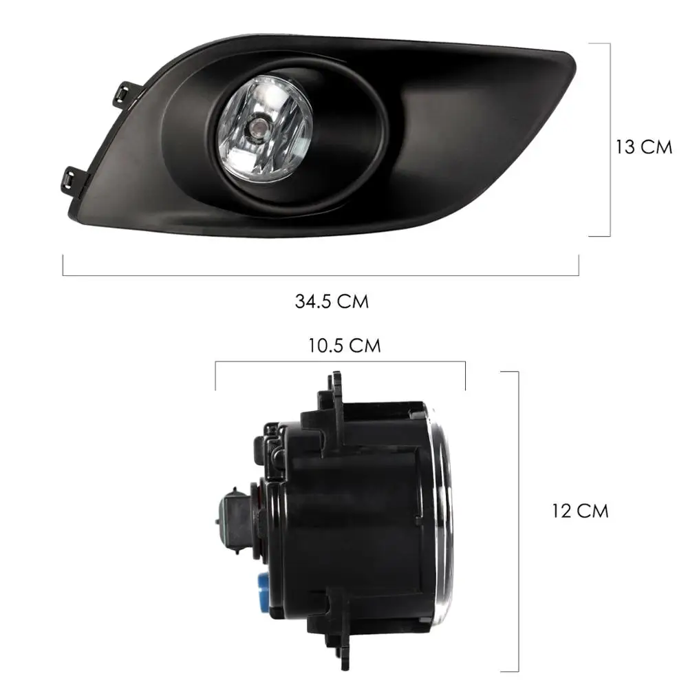 M &amp C для Suzuki Swift 2011-2017 2 шт. Противотуманные фары Дневные Фары Светильник