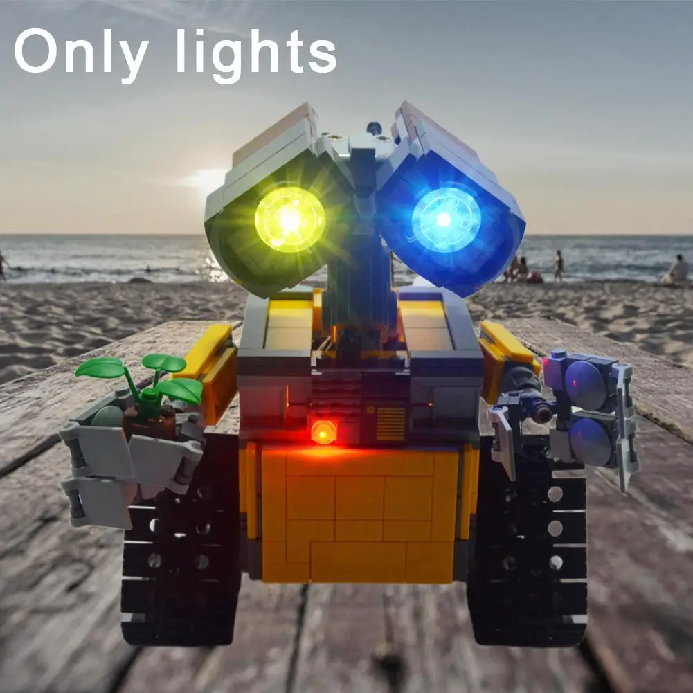 Набор игрушек Lego 21303 со светодиодной подсветкой аксессуары сделай сам игрушки