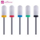 Керамическая насадка MAOHANG, фреза для ногтей, фреза для электрической машинки для маникюра, аксессуары для удаления акрилового гель-лака