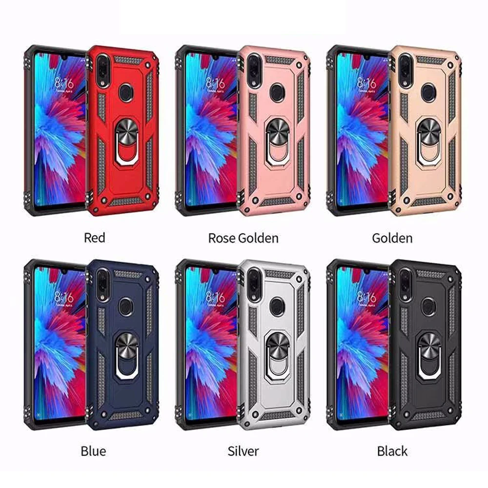 Shockproof Armor Phone Case for Redmi Note 7 Fundas K20 Pro Military Industry Holder Cover Mi9 9SE 9T CC9 CC9E A3 Back Coque | Мобильные