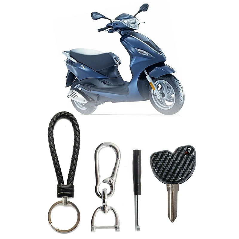 1 Set Motorcycle Key Shell Case Protective Cover for Vespa Piaggio Fly 125 GTV LXV150 GTS250 GTS300 | Автомобили и мотоциклы