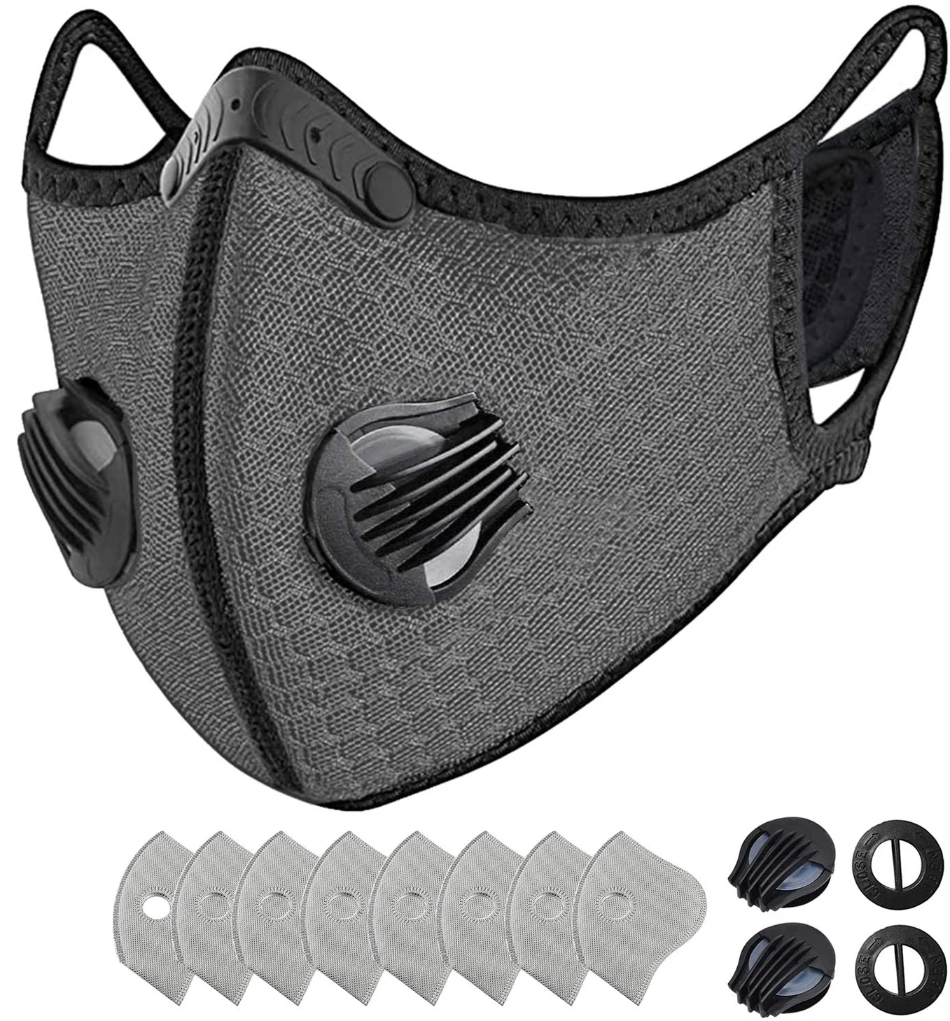 Велосипедные колпачки маска Mascarilla с фильтрами велосипедная против загрязнения