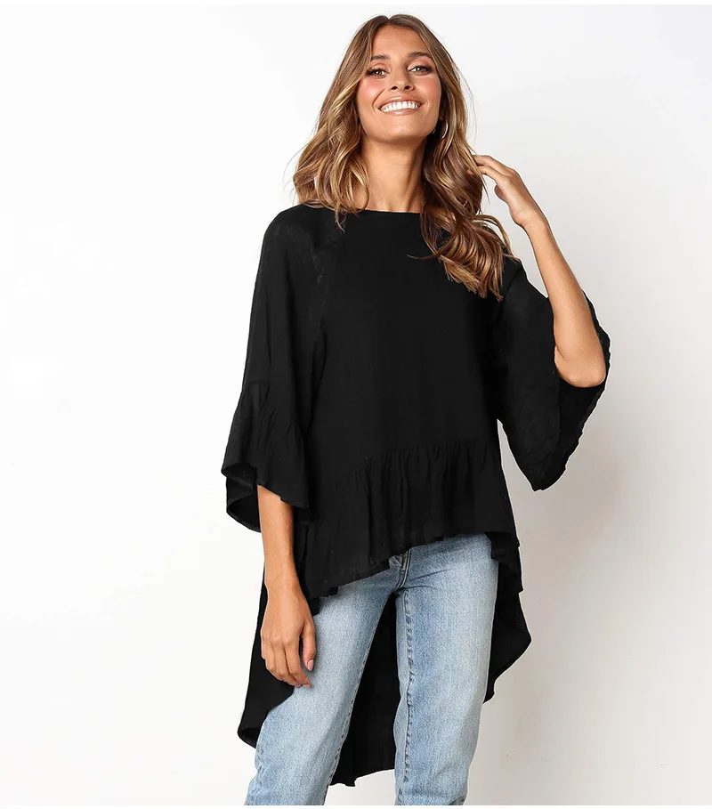 2020 Горячая Лоскутная Необычная футболка в стиле панк повседневные женские