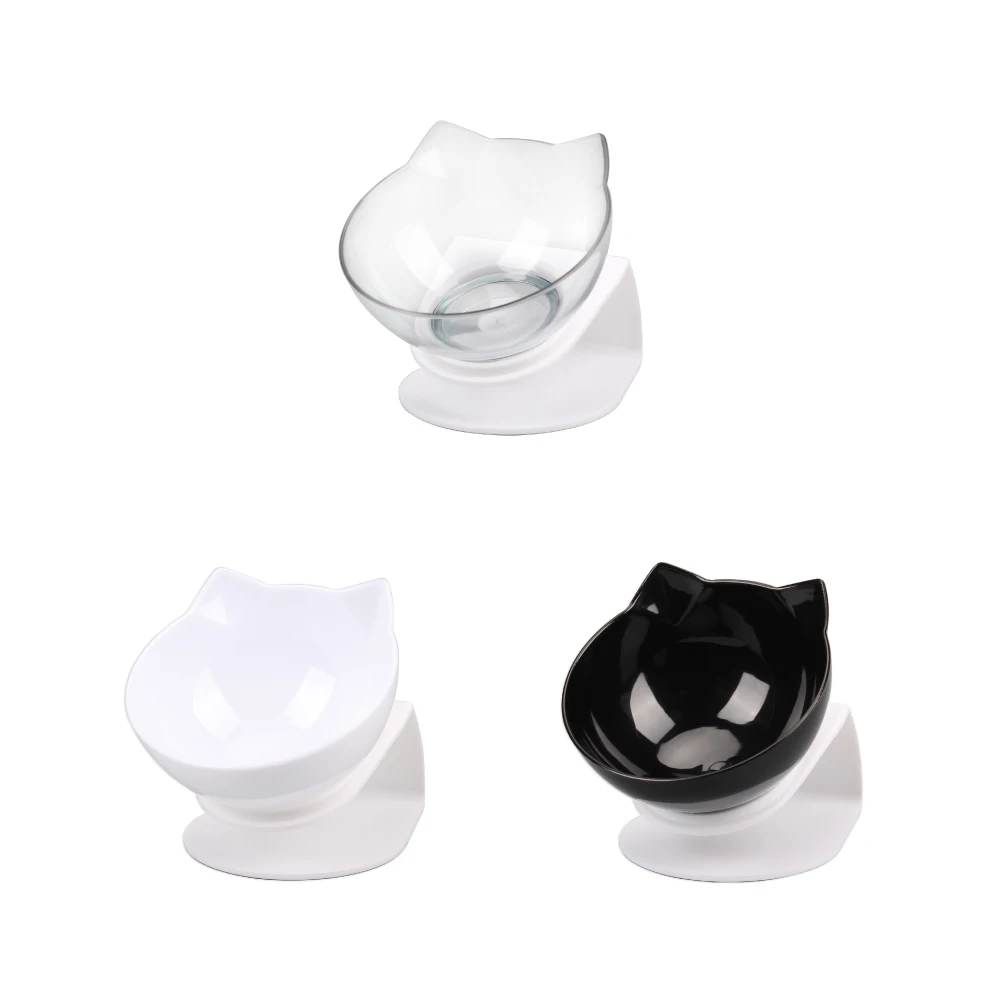 

New Non-slip Cat Bowls Double Pet Bowls With Raised Stand Pet Food and Water Bowls For Cats Dogs Feeders Pet Products