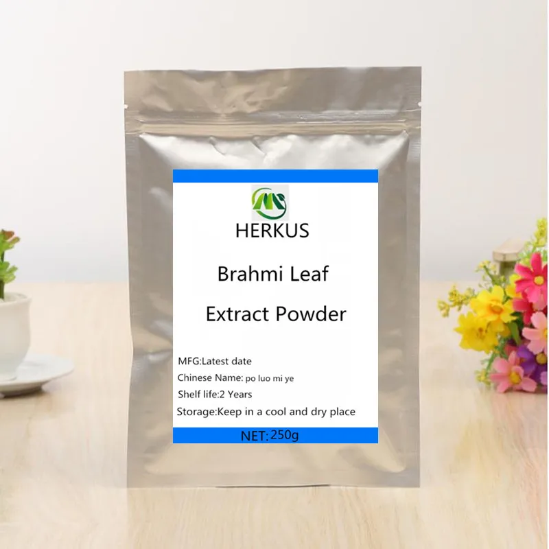 

Best Selling High-quality Natural Brahmi Leaf Extract Powder, Po Luo Mi Ye, Eliminate Inflammation and Improve Memory
