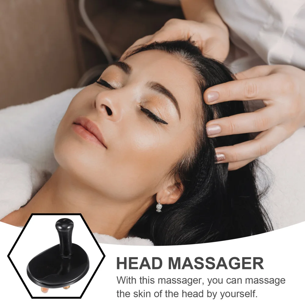 

1pc Natural Comb Ox Horn Comb Body Head Meridian Massager
