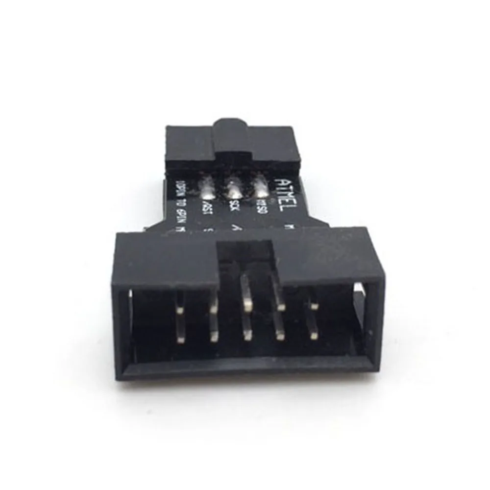 1 шт. 10Pin в 6PiN конвертировать стандартный 10 Pin 6 адаптер плата для ATMEL STK500 AVRISP USBASP ISP