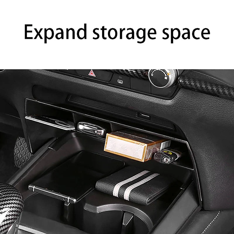 1 Pcs Stowing Tidying Central Console Storage Box &amp 4 Door Handle Glove Armrest | Автомобили и мотоциклы