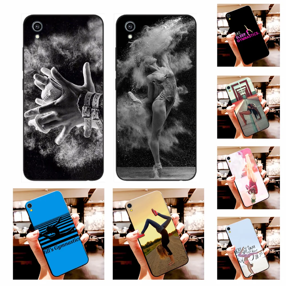 

NBDRUICAI Sports gymnastics Phone Case For Vivo Y91c Y17 Y51 Y67 Y55 Y93 Y81S Y19 Y7S Case
