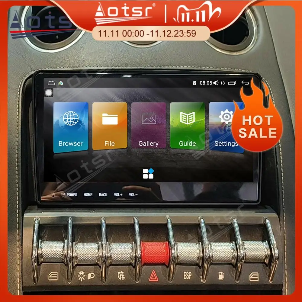 

64GB Android 9.0 Car Radio Player For Lamborghini Gallardo Car Multimedia DVD Player GPS Navigation Stereo Head Unit Carplay