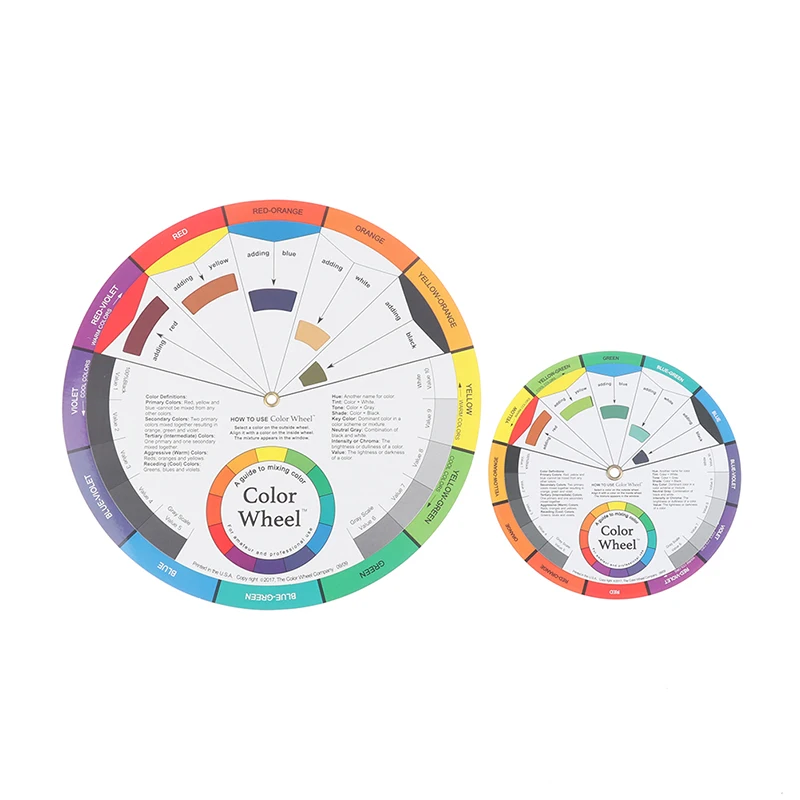 

Tattoo Supply Color Wheel Ink Chart Paper Pigments Wheel Permanent Makeup