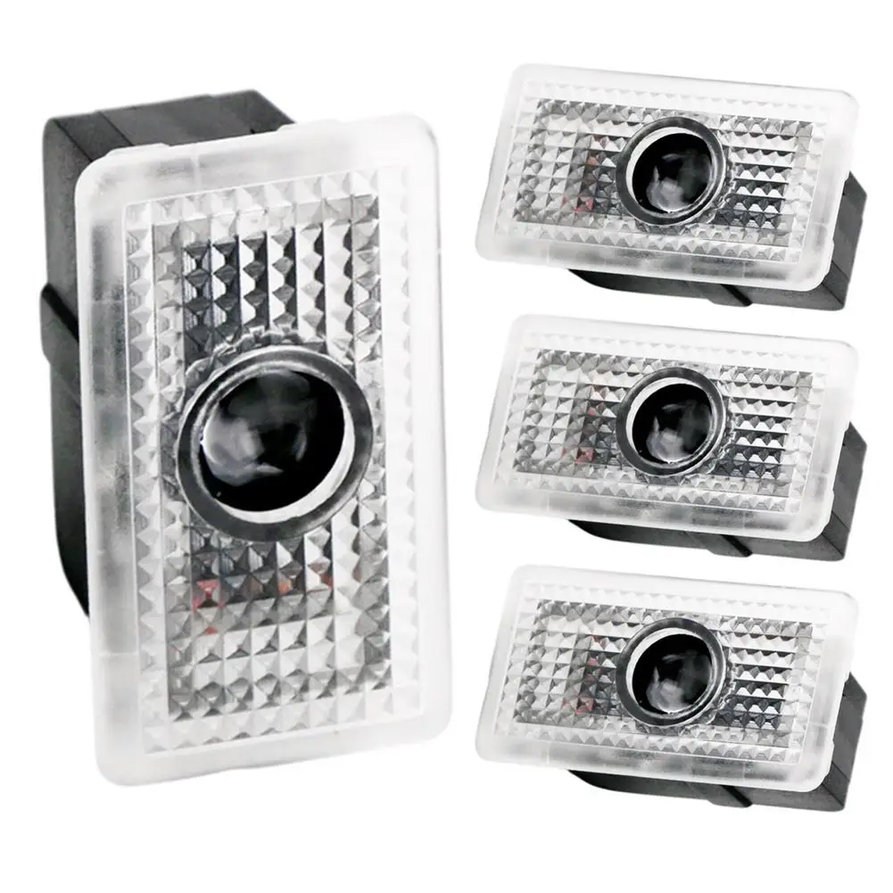 

Проекционная лампа для автомобиля, проектор логотипа для Tesla, светодиодные лампы высокой яркости непосредственно