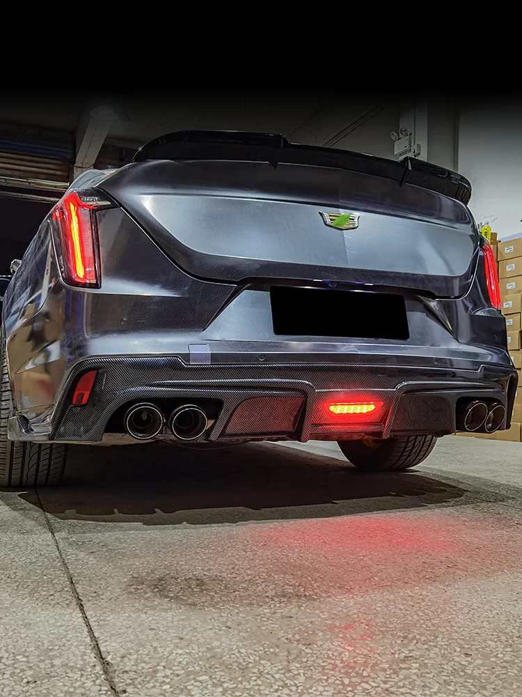 구매 캐딜락에 적합, 개조된 립 사이즈 서라운드 테일 쓰로우트 Ct4 블랙 워리어 스포일러 리어 바 장식 구매 캐딜락에 적합, 개조된 립 사이즈 서라운드 테일 쓰로우트 Ct4 블랙 워리어 스포일러 리어 바 장식