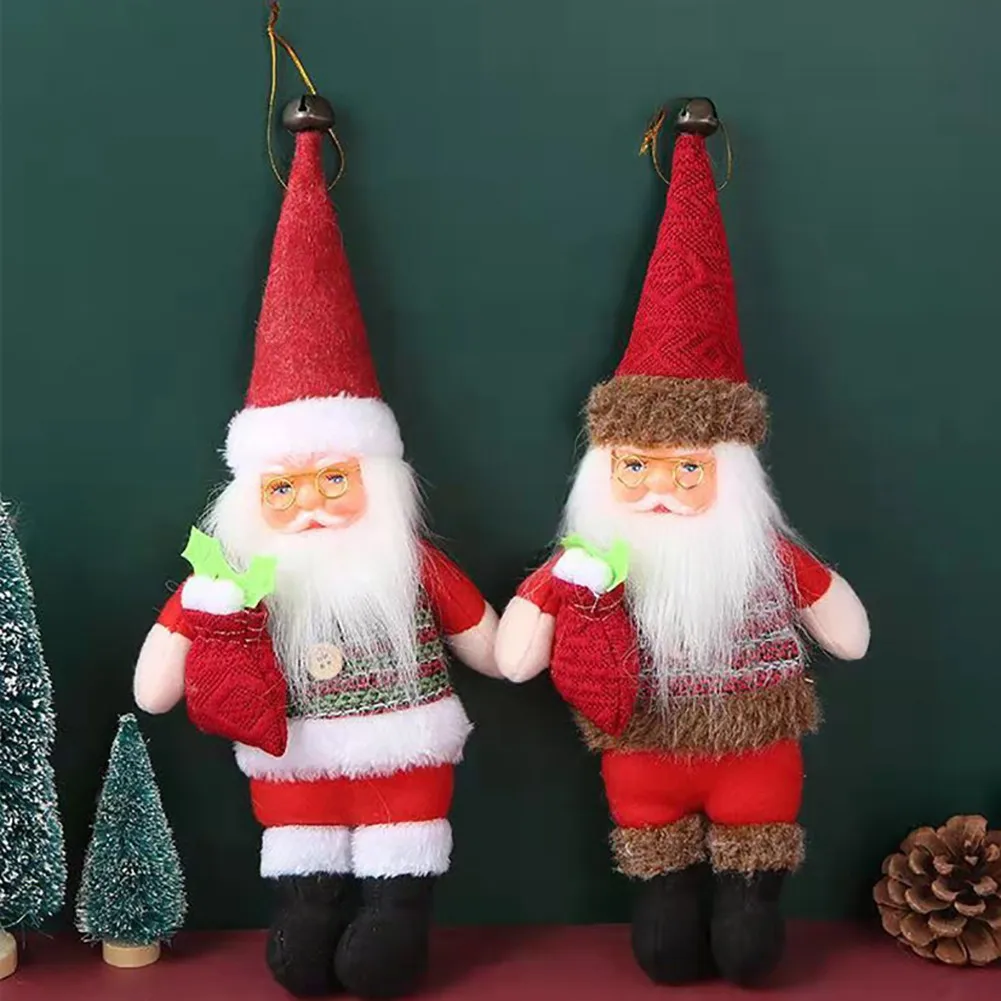 

Рождественские украшения, украшения для рождественской елки, игрушка-кукла Санта-Клаус, украшение для дома, Рождество, новогодний подарок, ...