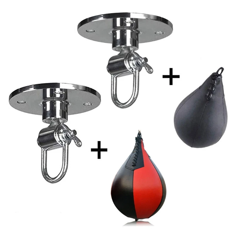 

Sandbags Swivel Base Hook with PU Punching Ball Adults Inflatable Fitness Sports U2JB