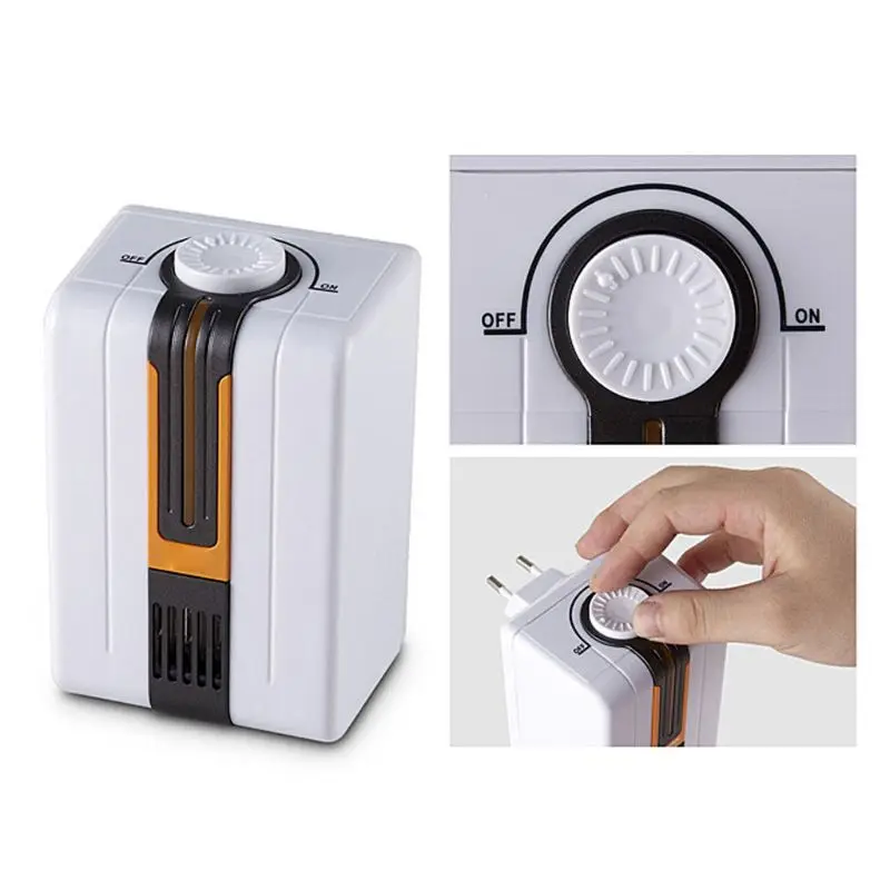 

Mini Home Ionizer Purifier Air Cleaner Ozonator Oxygen Purify Kill Bacteria Clear Peculiar Smell Smoke Mute AC 110V/220V