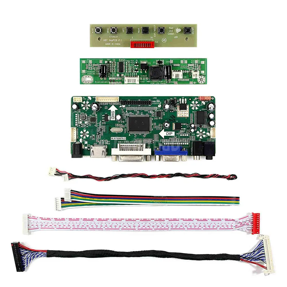 Latumab плата управления монитором набор мониторов светодиодный ЖК дисплей HDMI DVI VGA