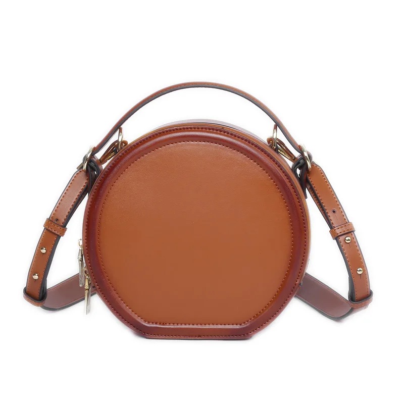 

Bags women classic retro leather women's shoulder bag messenger bag first layer cowhide rub color female handbag tide