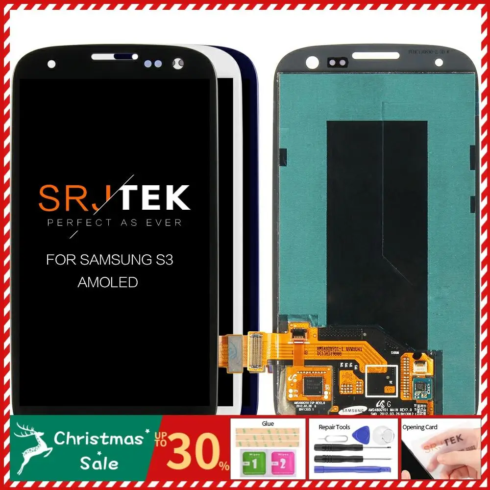 Для samsung Galaxy S III S3 i9300 i9300i i9301 i9301i i9305 Super AMOLED ЖК дисплей кодирующий преобразователь