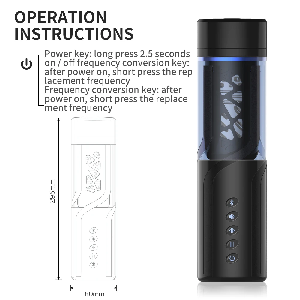 Автоматическая телескопическая чашка для мастурбации устройство чистки