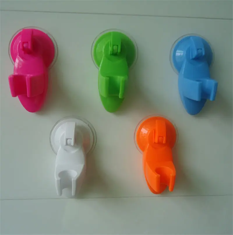 1 шт для дома ванной душа голову настенный держатель всасывания вакуумной