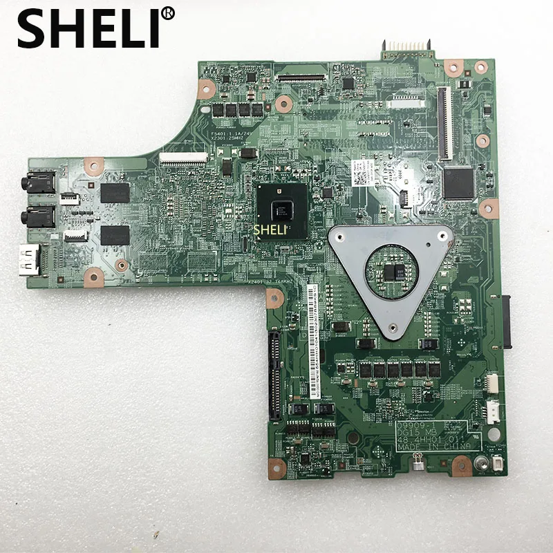 Шели для DELL N5010 Материнская плата ноутбука с 48.4HH01.011 CN-0VX53T 0VX53T VX53T HM57 HD5470 2G DDR3 100%