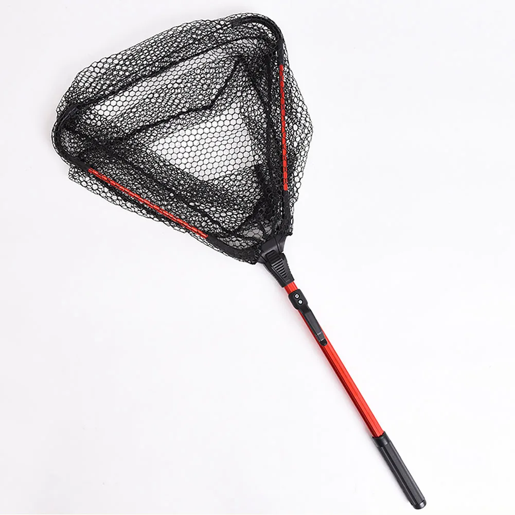 Для ловли рыбы нахлыстом сачок телескопическая складная Алюминий сплав