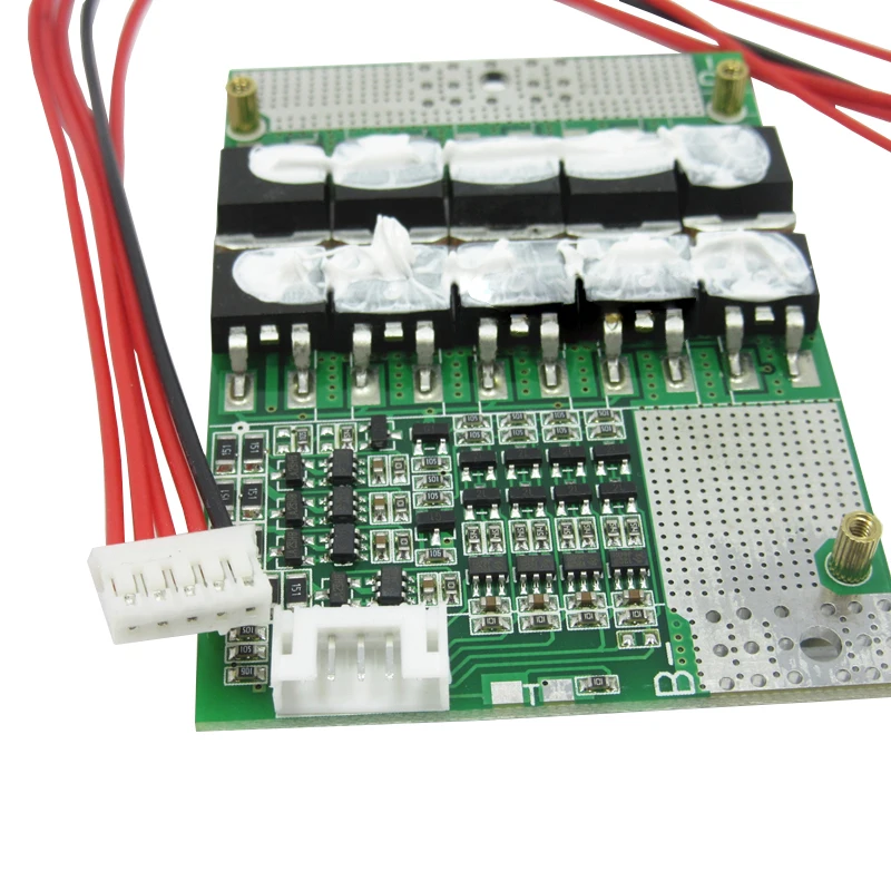 BMS 4S Lifepo4 50A 100A 18650 Защитная литиевая плата аккумулятора 3 2 в 12 В с балансировочным