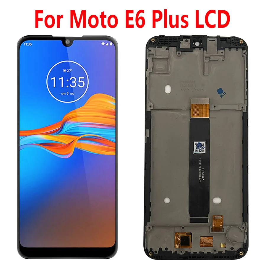 

6.1" Original For Motorola Moto E6 Plus LCD Display Touch Screen Sensor Digiziter Assembly Replace For Moto E6 Plus With
